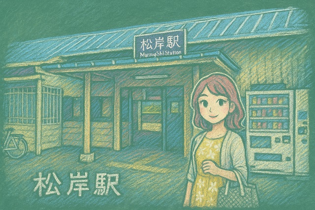 松岸駅イメージ図